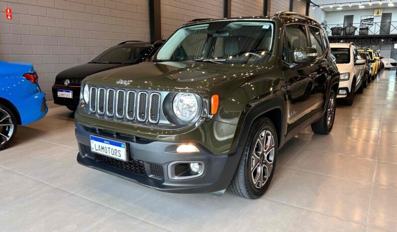 JEEP RENEGADE 1.8 16V FLEX LONGITUDE 4P AUTOMÁTICO – 2017 / 2018 total