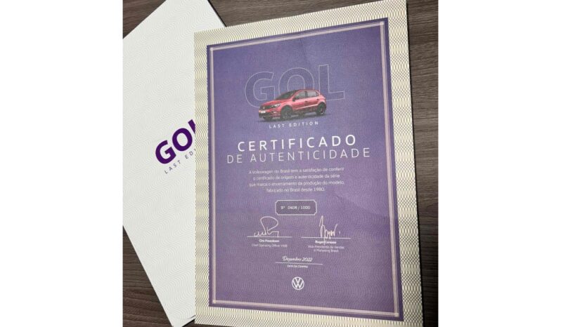 VOLKSWAGEN GOL 1.0 12V MPI TOTALFLEX LAST EDITION 4P MANUAL – 2022 / 2023 total